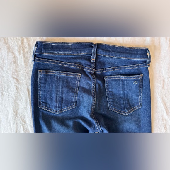 RAG & BONE Ankle Dark Blue Skinny Jeans #A - Picture 9 of 14